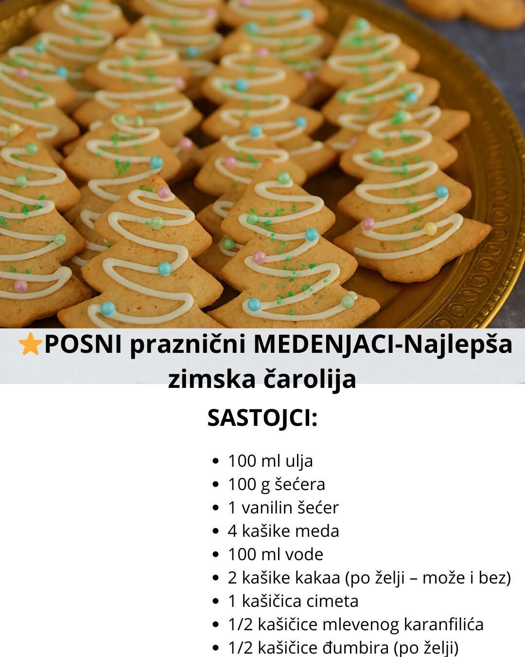 POSNI praznični MEDENJACI – Najlepša zimska čarolija