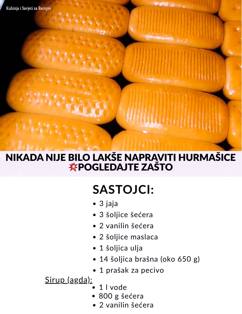 Najlakše hurmašice – meke, sočne i gotove bez muke!