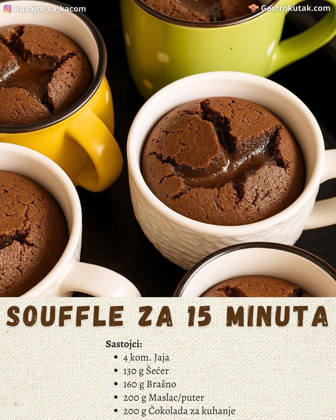 SOUFFLE ZA 15 MINUTA