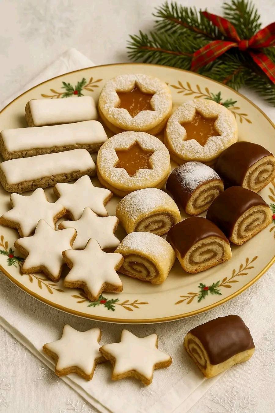 Posni sitni kolači za nastupajuće Božićne i slavske praznike