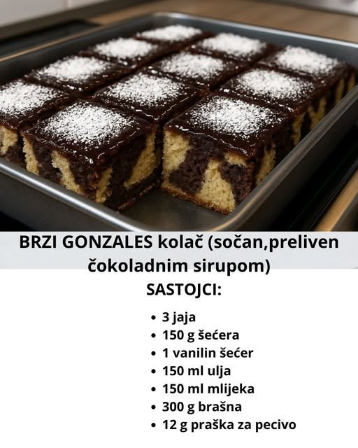 Brzi Gonzales kolac!!
