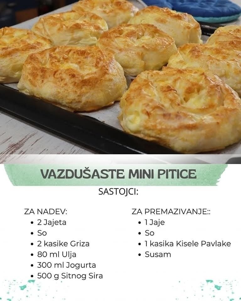 Vazdušaste Mini Pitice – Mekane, Mirisne i Neodoljive