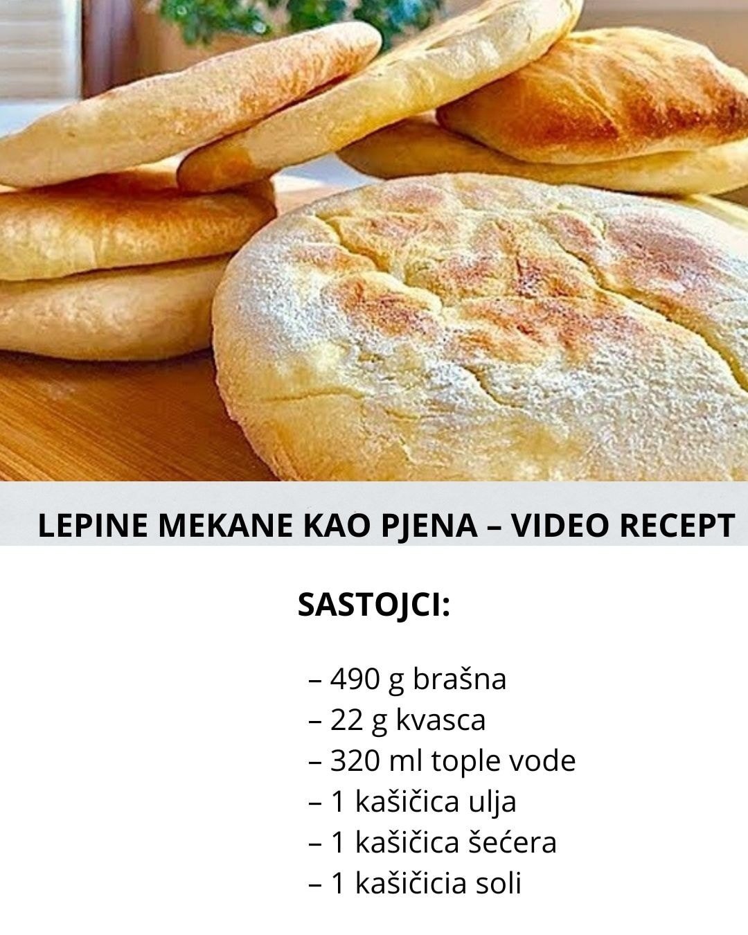 LEPINE MEKANE KAO PJENA – SAVRŠEN DOMAĆI RECEPT