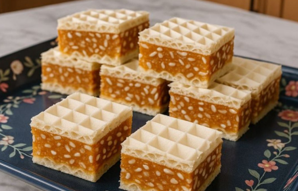 Karamel susam oblande