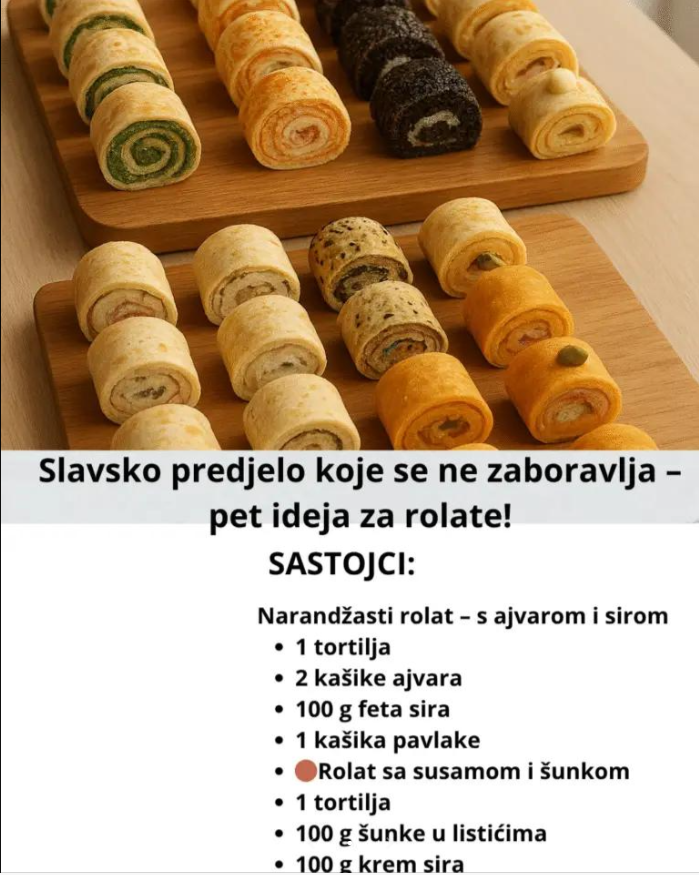 Slavsko predjelo koje se ne zaboravlja – pet ideja za rolade!