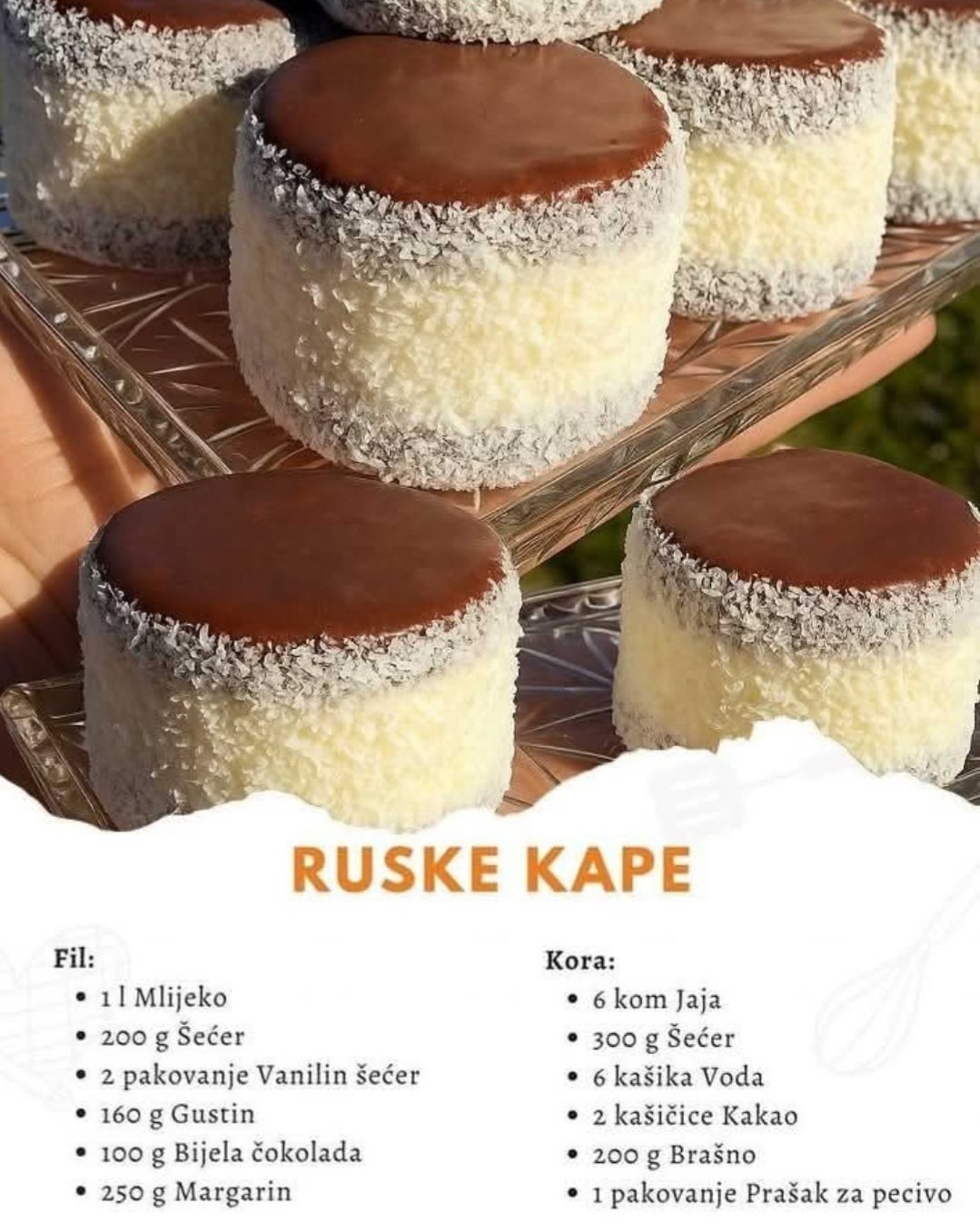 RUSKE KAPE – Mekane, Kremaste i Neodoljive Poslastice koje Oduševljavaju!