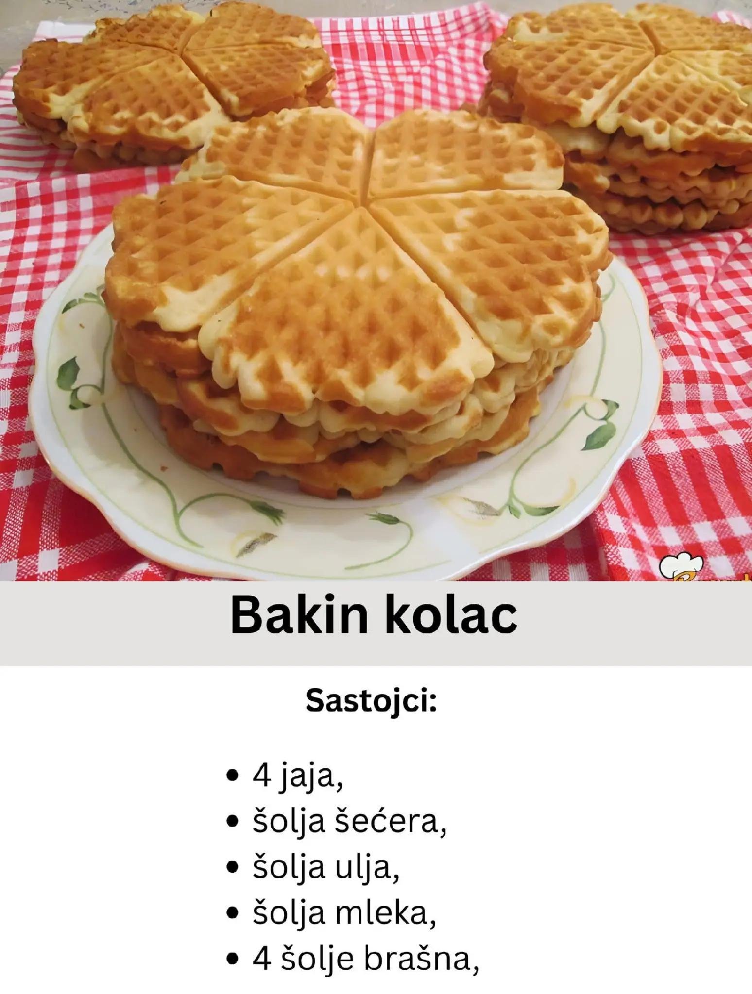 Bakin kolač – Mekan, Mirisan i Neodoljiv Klasik iz Djetinjstva