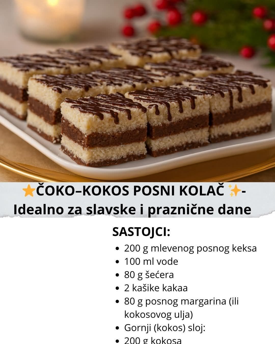 POSNA SMJESA SA SUSAMOM – jednostavna, ukusna i dekorativna