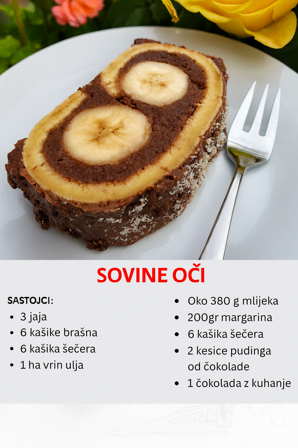SOVINE OČI – Rolat koji osvaja izgledom i ukusom