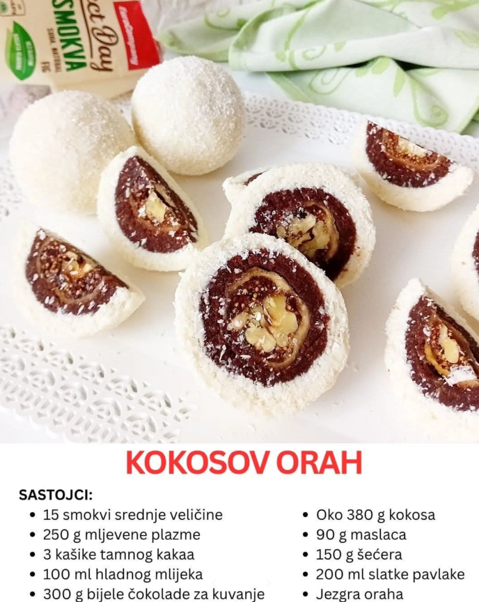 KOKOSOV ORAH – Neodoljiva poslastica koja osvaja na prvi zalogaj