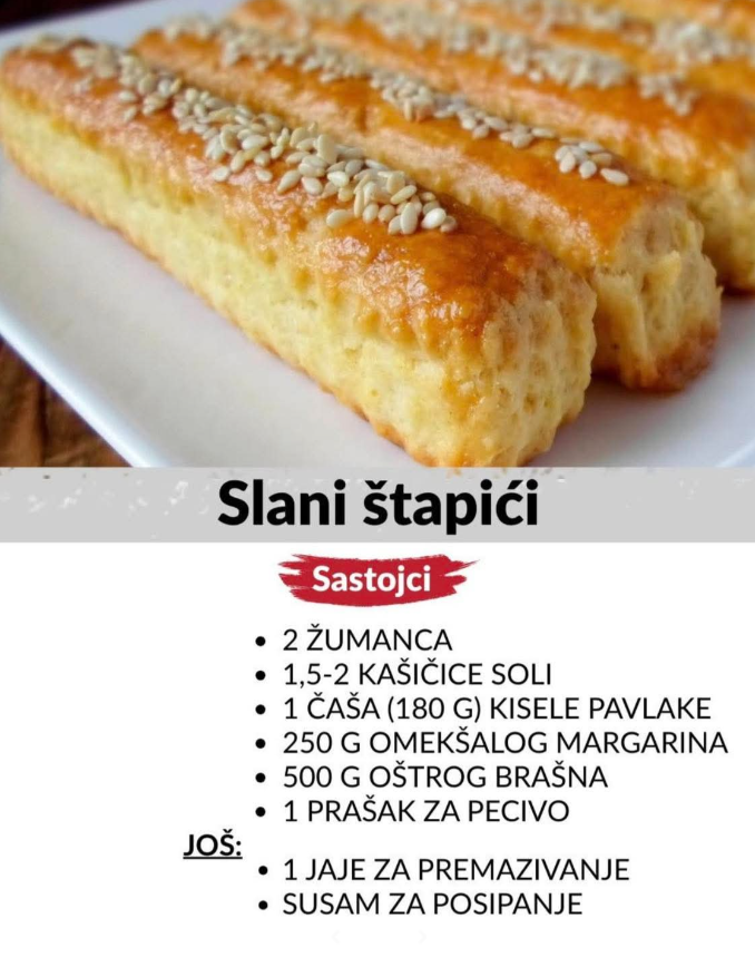 Slani štapići – prhka, mirisna i neodoljiva domaća grickalica